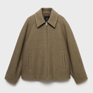 Mango Wool jacket with pockets